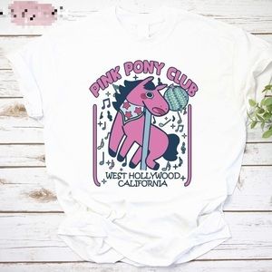 Pink Pony Club Shirt, West Hollywood California T Shirt